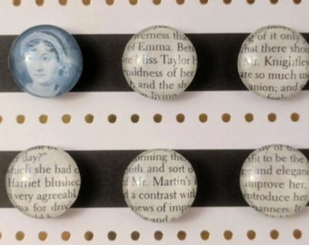 Magnets | Jane Austen - Emma | Set of 6