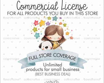 Commercial License, Commercial License for more than 500 products and no Limit, UNLIMITED Production Quantity  Home Base Crafter