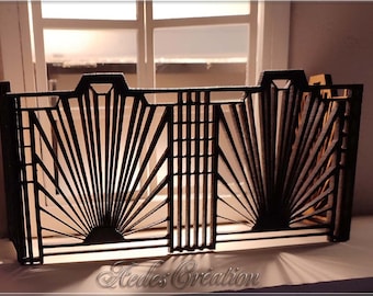 Art deco balkon - Poppenhuis miniatuur 1:12 - Collectie -