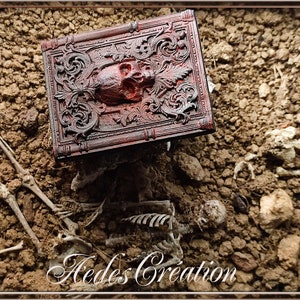 Grimoire - Dollhouse miniature 1/12 - Collection UV resin