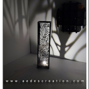 Decorative panel - Unique piece - WYSWYG - miniature dollhouse 1:12 - KIT