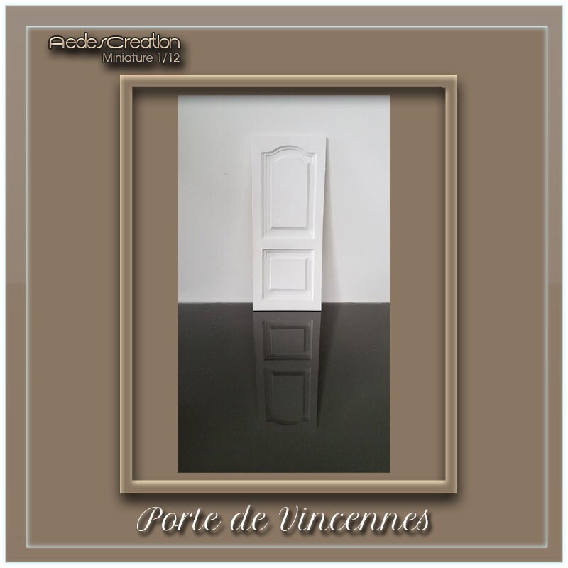 112 Miniature style Door KIT Etsy