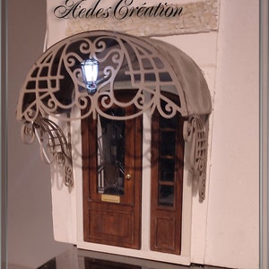 Awning door - Kit Collection miniature 1/12