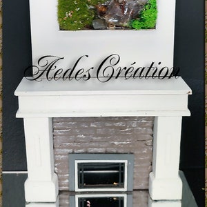 Plant painting - Dollhouse miniature 1/12 - Collection