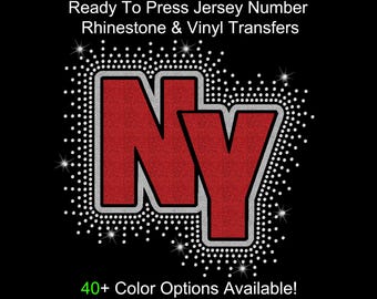 Custom Rhinestone Letter Iron On Transfer, DIY Shirt Design
