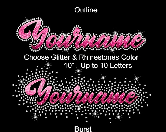 Custom Vinyl Rhinestone