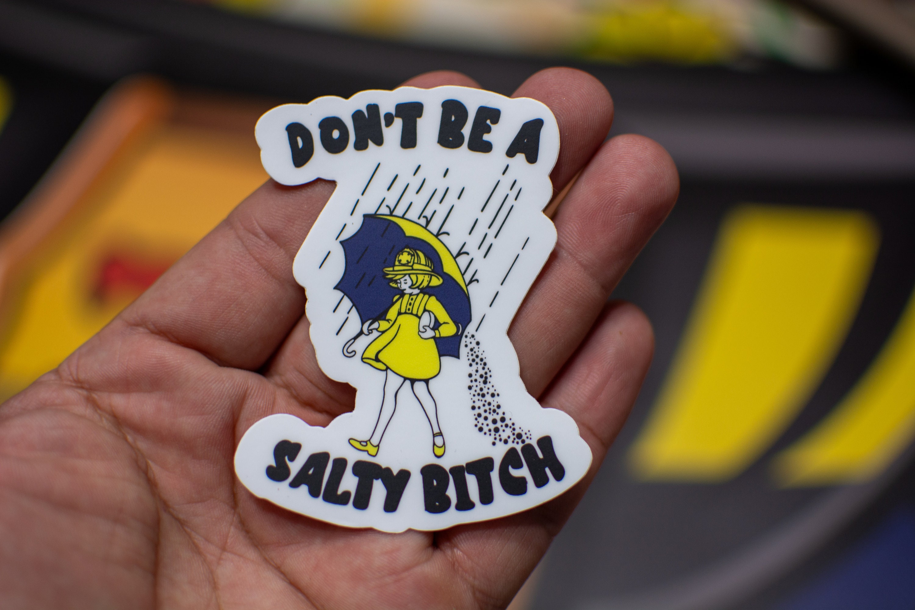 Salty Firefighter Sticker - Etsy