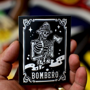 Bombero Firefighter Sticker
