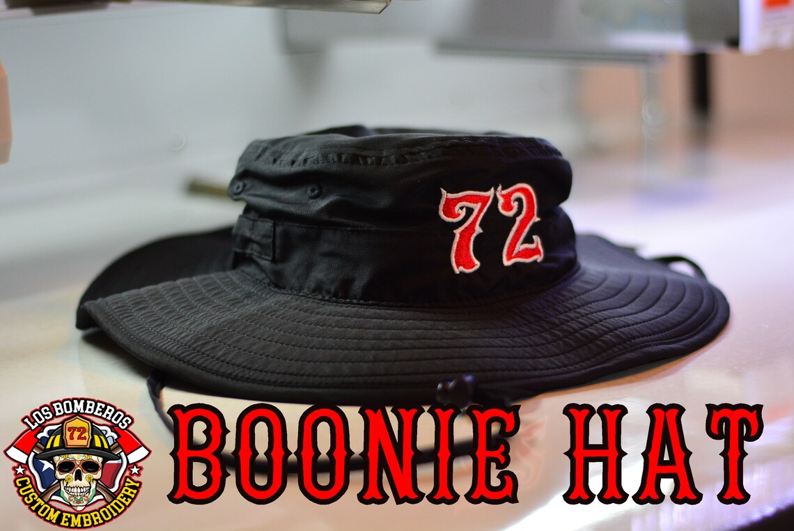 Firefighter Boonie Hat the Game Boonie Hat Fire Station Etsy