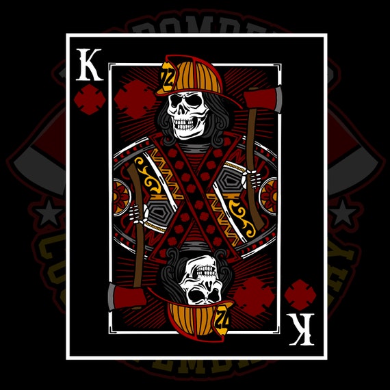 Firefighter outlet playing cards