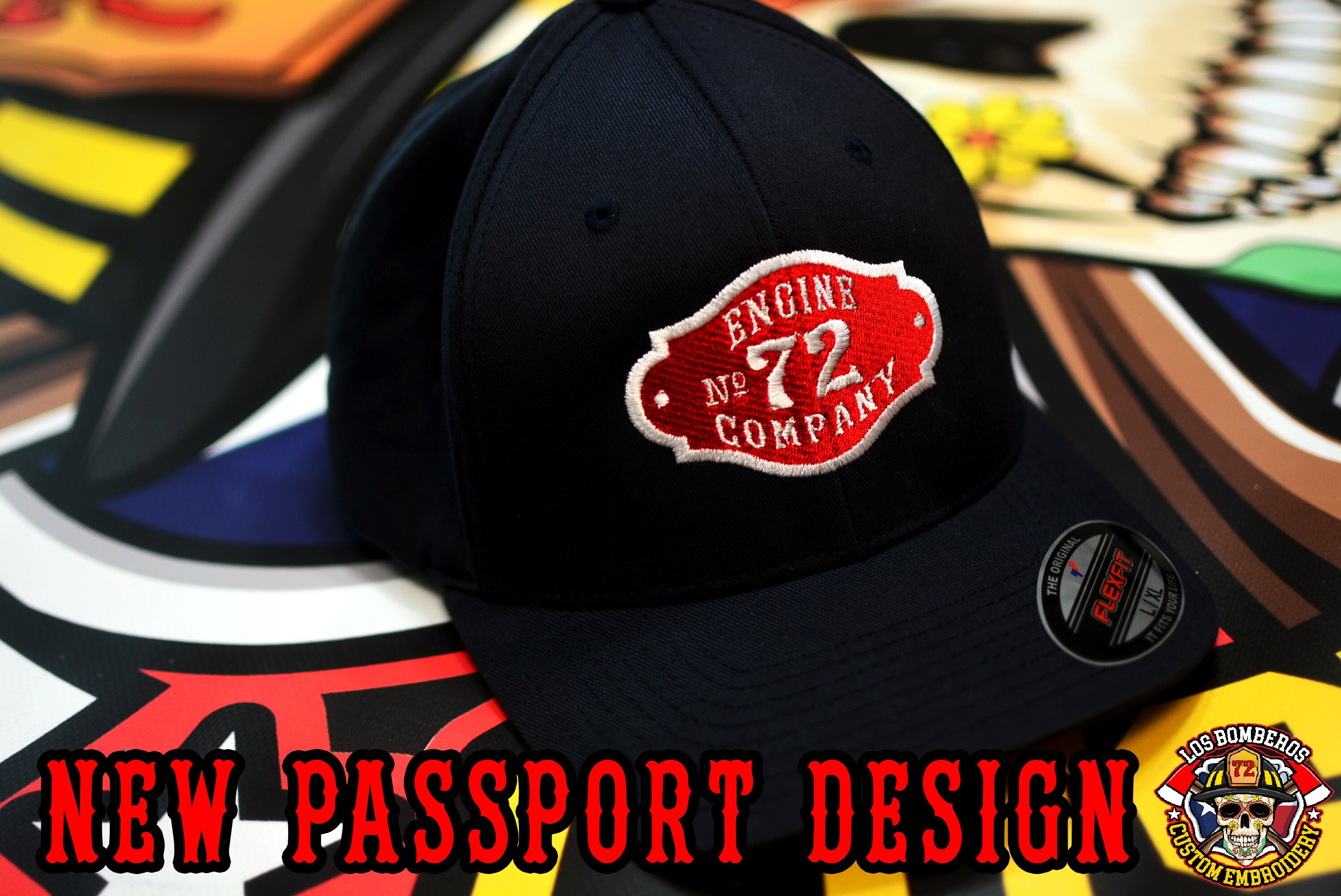 Classic Firefighter Passport Design 