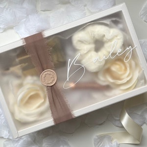Empty Bridesmaid Proposal Gift Boxes, Unique Bridesmaid Gift Boxes,personalized Bridal Party thank you Gift boxes,Frosted welcome gift boxes
