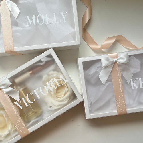 Empty Bridesmaid Proposal Gift Boxes Unique Bridesmaid Gift Etsy