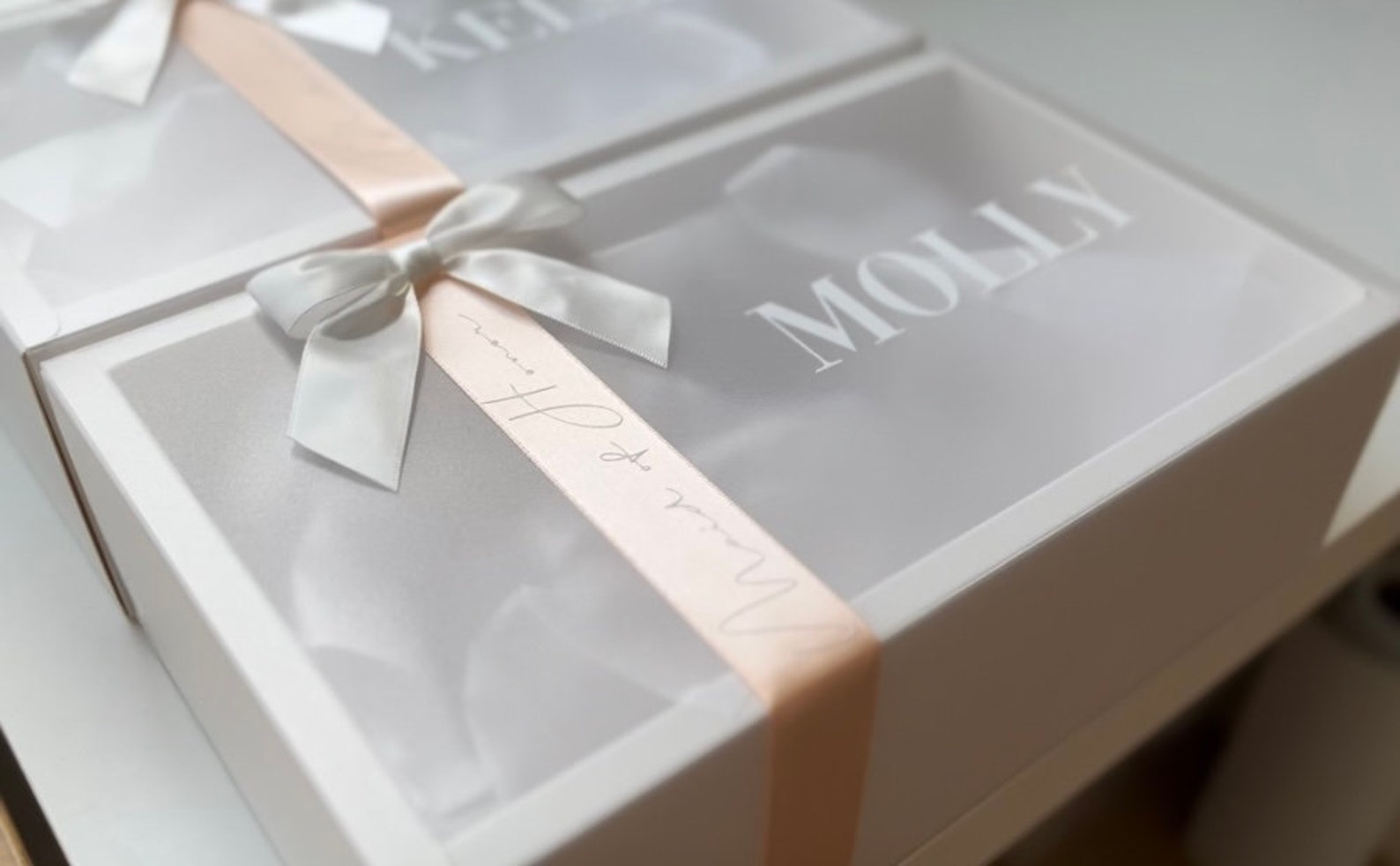 Personalized Empty Gift Boxes for Bridesmaid Proposal Custom Etsy