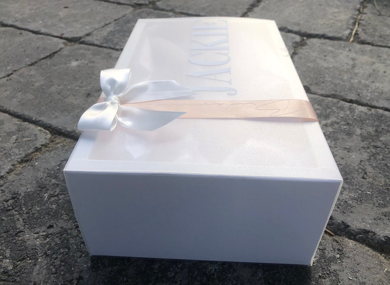 Personalized Empty Gift Boxes for Bridesmaid Proposal Custom Etsy
