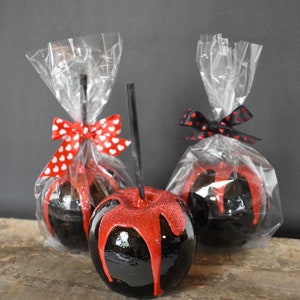 Permanent Poison Apple with Candy Drip,Sold Individually