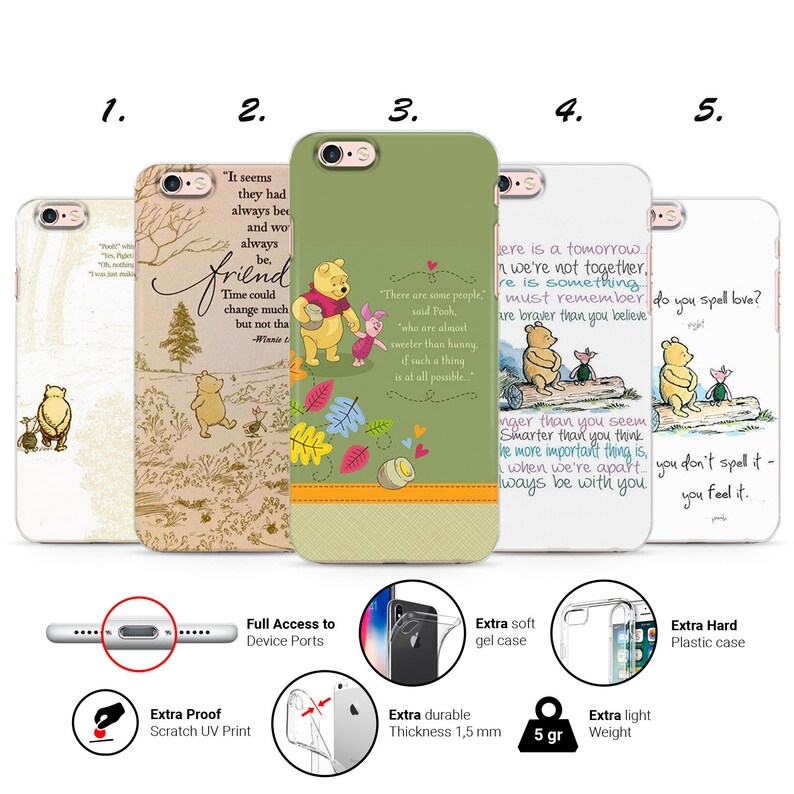 Winnie The Pooh Disney Cartoon Life Love Friendship Quotes Etsy