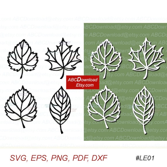 Download Le01 Leaf Svg Files Leaves Svg For Cricut Svg Designs Etsy