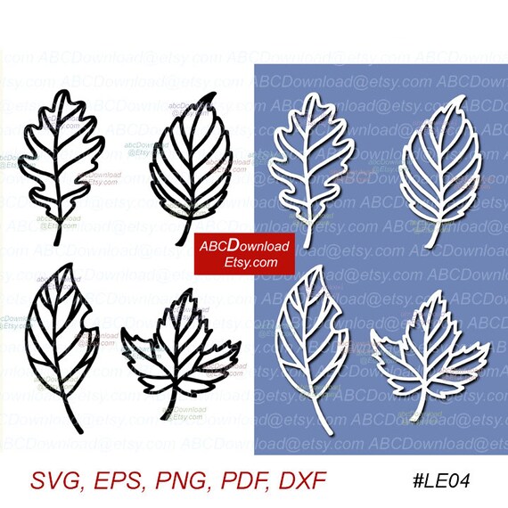 Download Le04 Leaf Svg Files Leaves Svg For Cricut Svg Designs Etsy