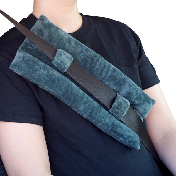 Post Surgery Seat Belt Pillow - Mastectomy Recovery, Heart Surgery Recovery, Cushion for Chemo Port & Pacemaker
