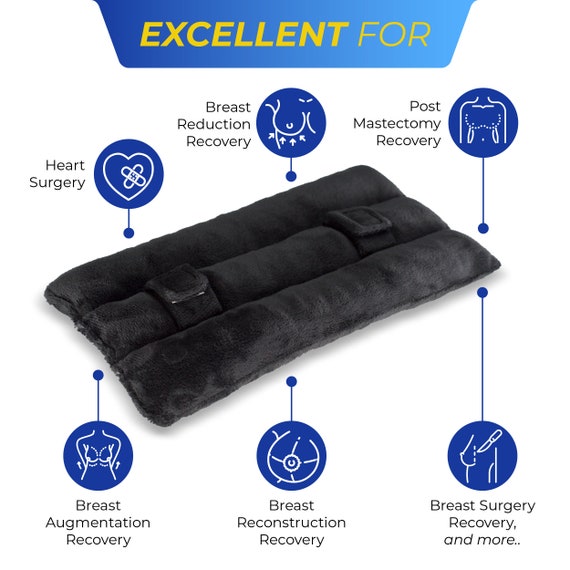 Post Surgery Seat Belt Pillow Mastectomy Recovery, Heart Surgery Recovery,  Cushion for Chemo Port & Pacemaker -  Denmark