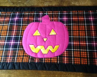 Halloween Pumpkin Table Topper/Wall hanging