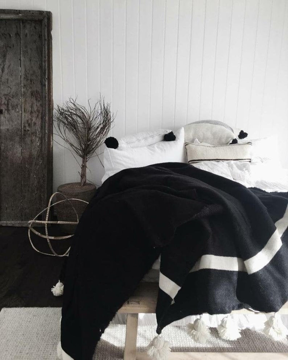 MOROCCAN BLANKET Super Soft Woven Blanket WARM Blanket Etsy UK