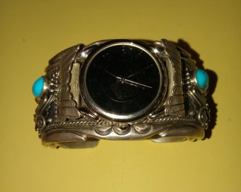 Sterling M. Benally stunning antique watch