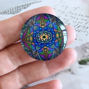 Mandala Cabochon, Yoga Namaste fotoglas Cabochons 10mm 12mm 14mm 16mm 18mm 20mm 25mm 30mm 35mm 40mm glazen koepel cameo cabochon -R238d6