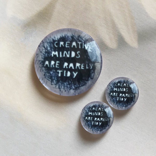 Creative Minds Cabochon/ Picture glass Snap Button,10mm 12mm 14mm 16mm 18mm 20mm 25mm 30mm 35mm 40mm Glass Dome/Ginger Snap Button -R2241507