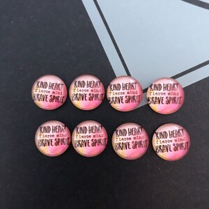 Cabochon ispiratore, vetro fotografico Satement Cabochons 10mm 12mm 14mm 16mm 18mm 20mm 25mm 30mm 35mm 40mm cupola di vetro camo-R190207