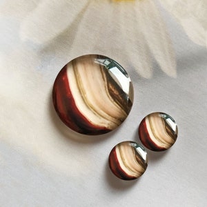 Handmade Cabochon / Art Bild Glasdruckknopf, 10mm 12mm 14mm 16mm 18mm 20mm 25mm 30mm 35mm 40mm Glaskuppel / Ginger Snap Button -R223209