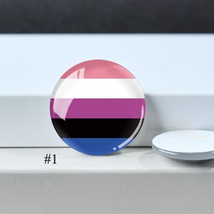 Cabujón con la bandera LGBT, cúpula de cristal con los colores del arcoíris, 10 mm 12 mm 14 mm 16 mm 18 mm 20 mm 25 mm 30 mm 35 mm 40 mm. Cameo de cristal con imagen LGBTQ del orgullo gay - DN1214 #1