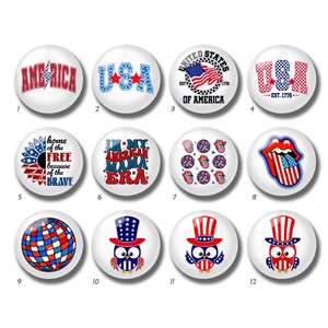 10 pièces 10 mm 12 mm cabochon 4 juillet, dôme en verre drapeau des États-Unis, 14 mm 16 mm 18 mm 20 mm 25 mm 30 mm 35 mm 40 mm DIY image image perles de verre-DN2841