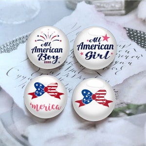 American Bowtie Cabochon, Bandiera USA Papillon Cupola Di Vetro,10mm 12mm 14mm 16mm 18mm 20mm 25mm 30mm 35mm 40mm Fai Da Te Immagine Immagine Perline Di Vetro-DN780