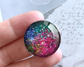 DIY Handmade Cabochon / Picture glass Snap Button,10mm 12mm 14mm 16mm 18mm 20mm 25mm 30mm 35mm 40mm Glass Dome/Ginger Snap Button -R224211