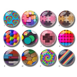 10 pièces cabochon de scie sauteuse 10 mm 12 mm, dôme en verre quadrillé arc-en-ciel, 14 mm 16 mm 18 mm 20 mm 25 mm 30 mm 35 mm 40 mm DIY Tie Dye image image perle de verre-DN673