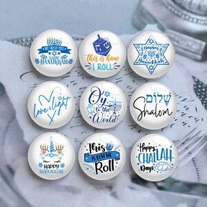 10 Stück Chanukka Cabochon, Liebe und helle Glaskuppel, 10mm 12mm 14mm 16mm 18mm 20mm 25mm 30mm 35mm 40mm DIY Bild Bild Glasperlen-DN1841
