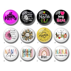 Selige Nana Cabochon,Nana Regenbogenbild Glaskuppel,10mm 12mm 14mm 16mm 18mm 20mm 25mm 30mm 35mm 40mm Glasbild Mosaikperlen-DN1634