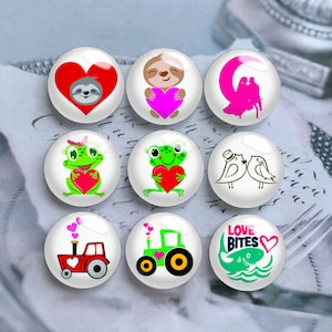 Love Shark Birds Cabochão, Dia dos Namorados Cúpula de Vidro, 10 mm 12 mm 14 mm 16 mm 18 mm 20 mm 25 mm 30 mm 35 mm 40 mm Imagem de Imagem de Vidro DIY Contas-DN162