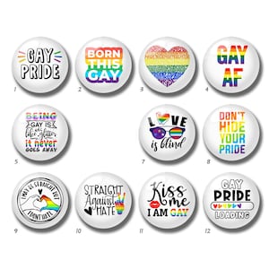 Cabochon LGBT, dôme en verre Rainbow Pride, 10 mm 12 mm 14 mm 16 mm 18 mm 20 mm 25 mm 30 mm 35 mm 40 mm Gay Pride image image LGBTQ, perles de verre-DN1207