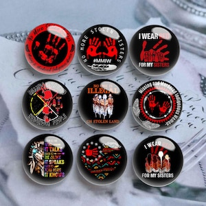 Keine Gestohlene Schwester mehr Cabochon,MMIW Glaskuppel,12mm 14mm 16mm 18mm 20mm 25mm 30mm 35mm 40mm DIY Bild Bild Glasperlen-DN2989