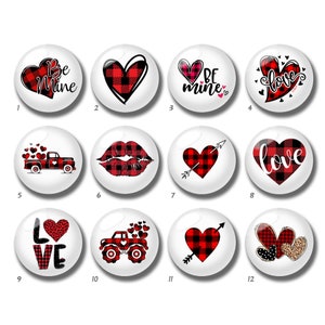 10mm 12mm 14mm 16mm 18mm 20mm 25mm 30mm 35mm 40mm Liebe Büffelherz Cabochon Glaskuppel Bild Bild Glasperlen-DN1987