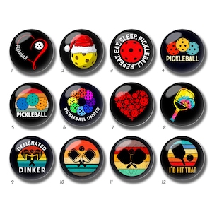 10 Stück 10mm 12mm Pickleball Cabochon, Sport Glaskuppel, 14mm 16mm 18mm 20mm 25mm 30mm 35mm 40mm DIY Bild Bild Glasperlen-DN2050