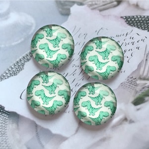 10st 10mm 12mm 14mm 16mm 18mm 20mm 25mm dinosaurus cabochon/fotoglas drukknop, 30mm 35mm 40mm glazen koepel/gember drukknop -R2251807