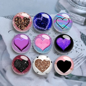 Süßes Herz Cabochon, Valentinstag Glaskuppel,10mm 12mm 14mm 16mm 18mm 20mm 25mm 30mm 35mm 40mm DIY Bild Bild Glasperlen-DN166