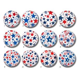 Cabochon drapeau des États-Unis, dôme en verre du 4 juillet, 10 mm 12 mm 14 mm 16 mm 18 mm 20 mm 25 mm 30 mm 35 mm 40 mm DIY rouge bleu image image perles de verre-DN2617