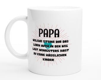 Mama Papa Tasse/ Teetasse Mama Papa/ Kaffeetasse Eltern/ Elterntasse mit Spruch/ Mama Tasse lustiger Spruch/ Papa Tasse lustiger Spruch/