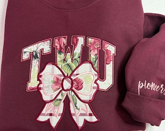 Sudadera Pioneers / Cuello redondo con lazo / Suéter acogedor Pioneers