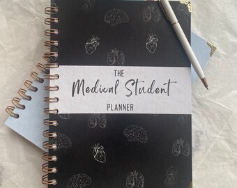 Medical Student Planner DATED and Week-to-view academic planner/diary Jan 2023- Dec 2023 non-clinical years | Medical Student Diary 2023